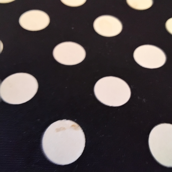 Kate Spade New York Black & White Polka Dot Laptop Sleeve - Picture 7 of 8